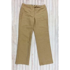 J.Crew Wool Tan Pants Size 8